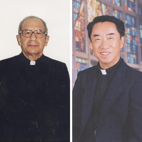 Father Anthony Di Loreto and Father Matthew Pu